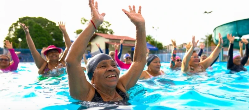 HIDROGINÁSTICA 60+ TER/QUI 17H                                 